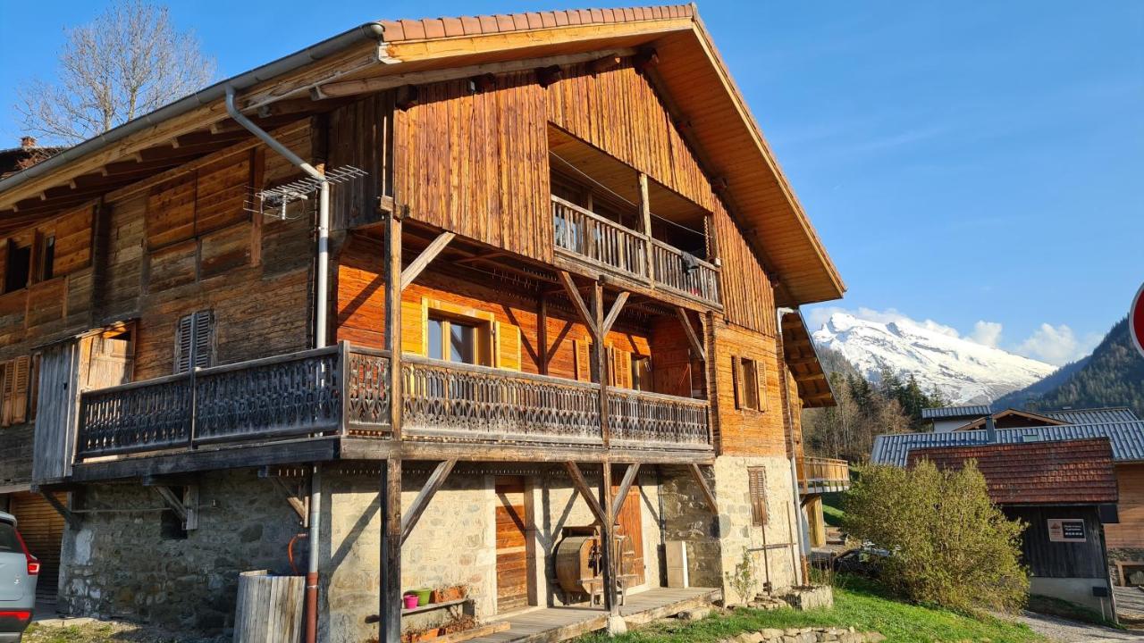 Bas De Chalet Au Coeur Des Aravis, Entre Lac Et Montagne Сен-Жан-де-Сикст Экстерьер фото